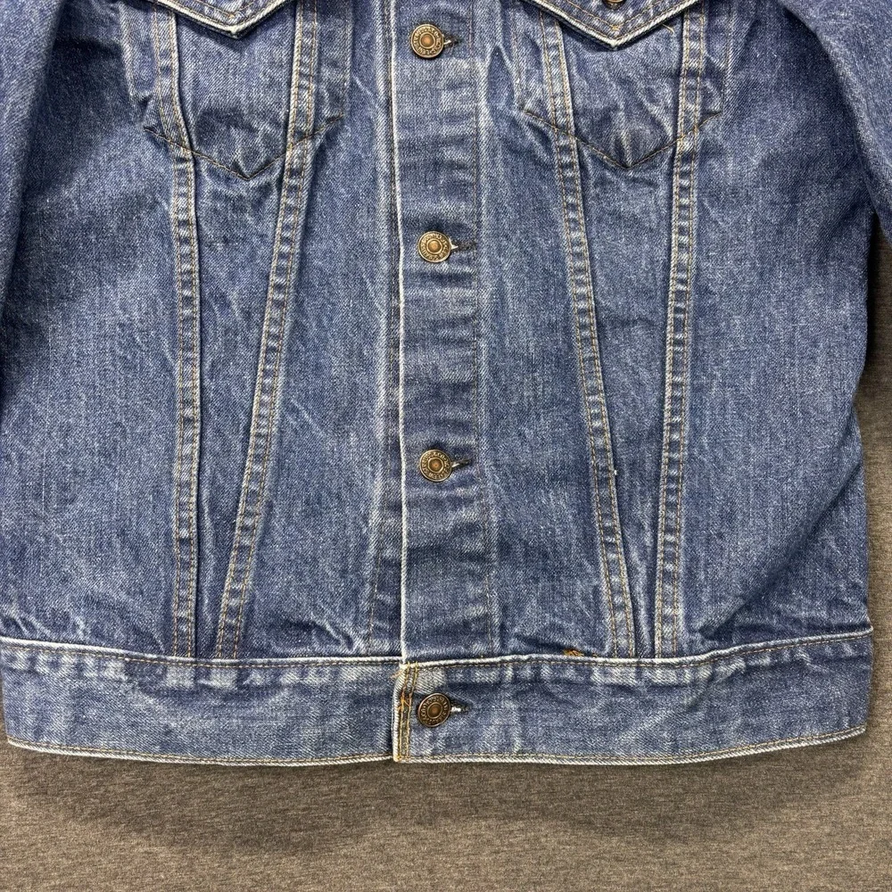 Vintage 70's Levi's‎ Jean Trucker Denim Jacket Mens 38L 71205 0217 Made In USA